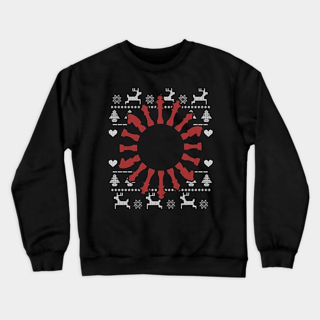 Chess - Chess Pieces Ugly Christmas Crewneck Sweatshirt by Shiva121